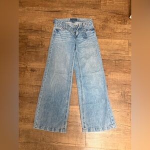 Aeropostale wide leg jeans